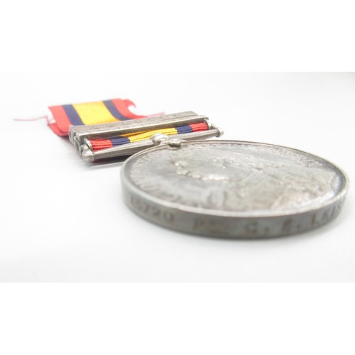 47 - Queen's South Africa Medal with Belfast and Cape Colony clasps (2 clasps) and King's South Africa Me... 