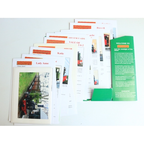 285 - Roundhouse Engineering Co. G gauge gas powered live steam 0-6-0 freelance designed Lady Anne Classic... 