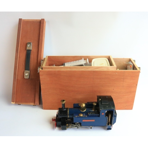 285 - Roundhouse Engineering Co. G gauge gas powered live steam 0-6-0 freelance designed Lady Anne Classic... 