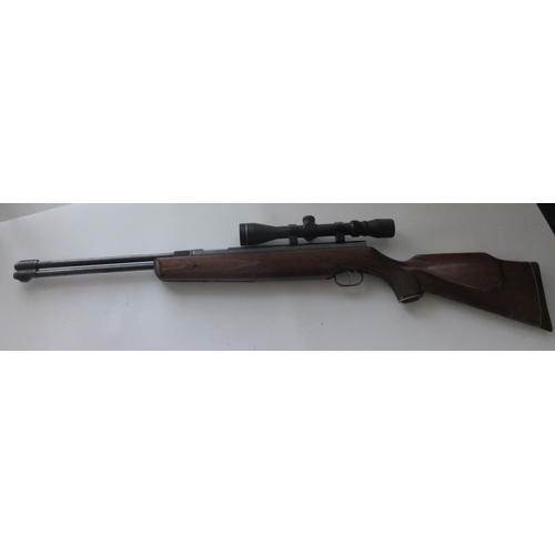 431 - Weihrauch HW 77 .22 under lever Air rifle, with scope 3-x40

Bradleys shipping POA https://www.bradl... 