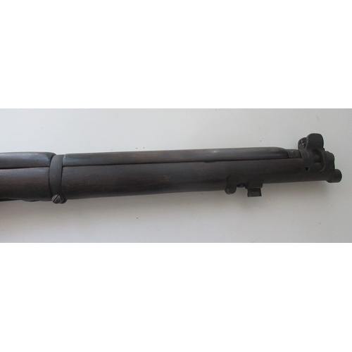 447 - Unusual BSA Airsporter Mk2 .22 air rifle, under lever action with top loader. With added pieces of a... 