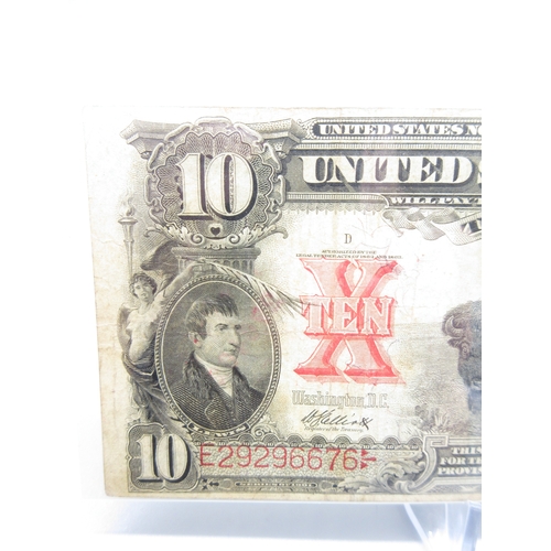 Westminster Mint - 1901 USA Buffalo $10 note, Serial No. E29296676 ...