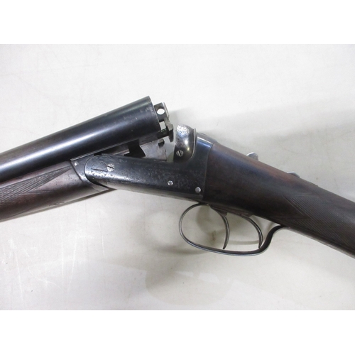 458 - SHOTGUN CERTIFICATE REQUIRED Cogswell and Harrison Ltd side by side shotgun, 12 bore, length of barr... 