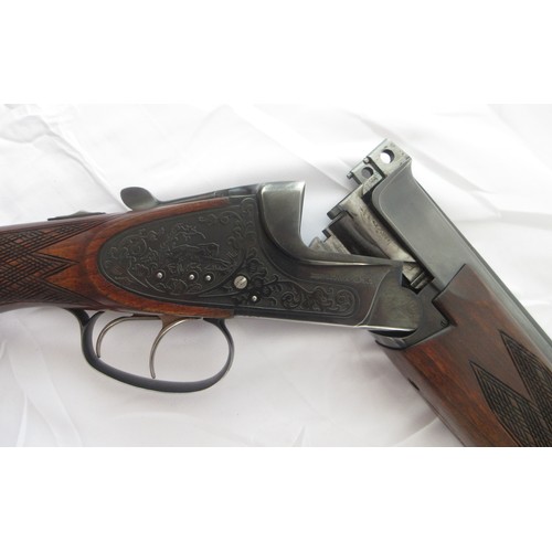 466 - SHOTGUN CERTIFICATE REQUIRED Winchester 12 bore over under 30