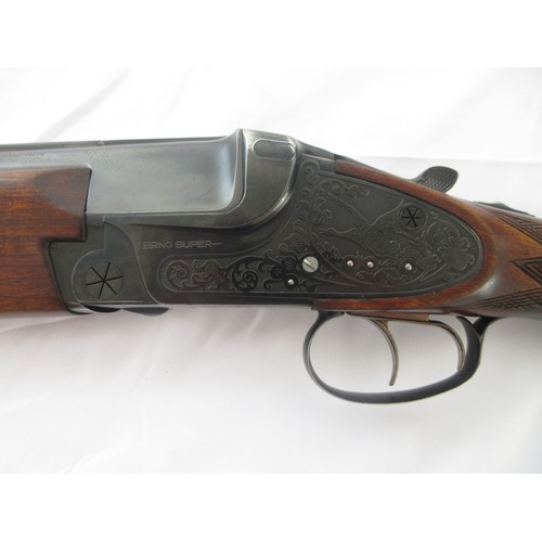 466 - SHOTGUN CERTIFICATE REQUIRED Winchester 12 bore over under 30