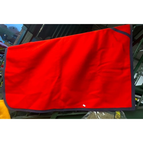 163 - Two Horse fleeces one Rambo Newmarket by Early's of Witney Size 65 other Red/Navy Unsized (2)

Bradl... 