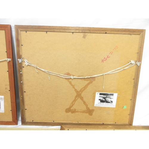 178 - Five framed military prints by Robert Taylor incl. 'First of Many' L40cm x W55cm, two 'Spitfire' pri... 