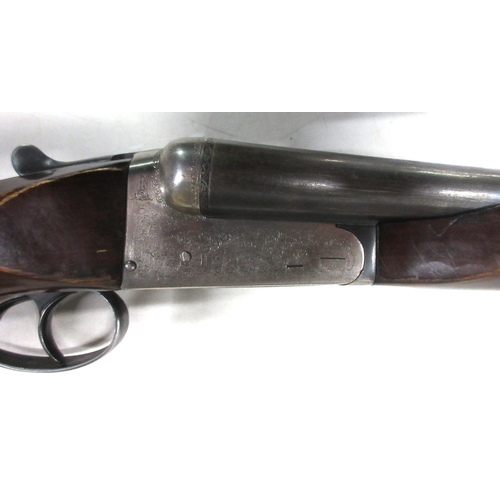 460 - SHOTGUN CERTIFICATE REQUIRED - 12B Kestrel Side-by-Side shotgun double trigger, Serial No. 326912, l... 