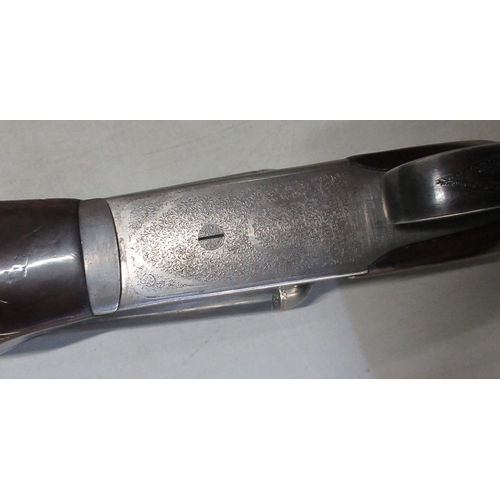 460 - SHOTGUN CERTIFICATE REQUIRED - 12B Kestrel Side-by-Side shotgun double trigger, Serial No. 326912, l... 