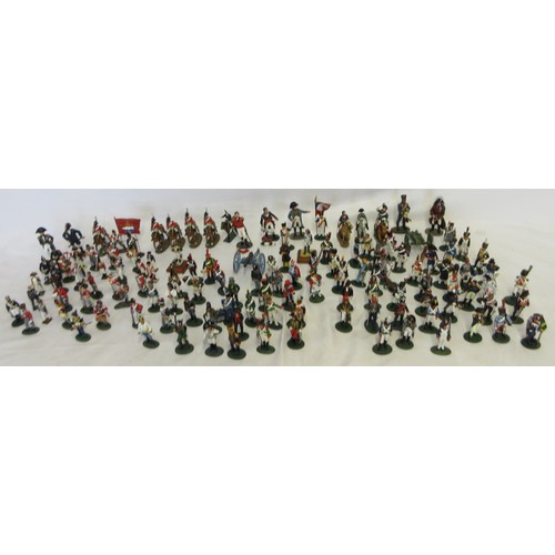 182 - Large collection of Del Prado miniature military figures, largely from the Napoleonic Wars (some AF,... 