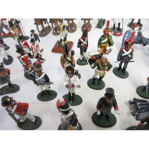 182 - Large collection of Del Prado miniature military figures, largely from the Napoleonic Wars (some AF,... 