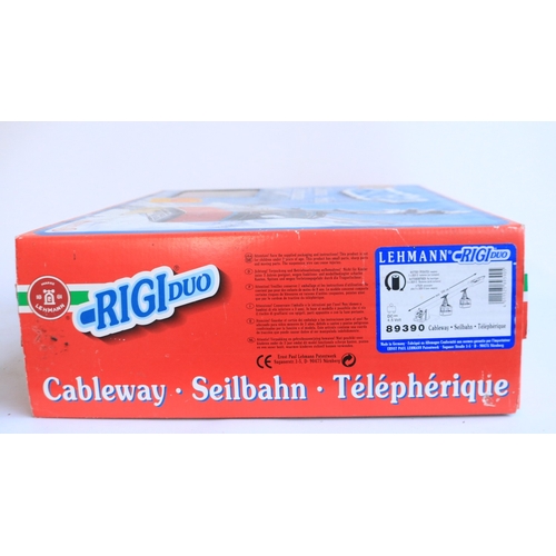 Lehmann 89390 Rigi Duo Cableway battery operated cable car model set in ...