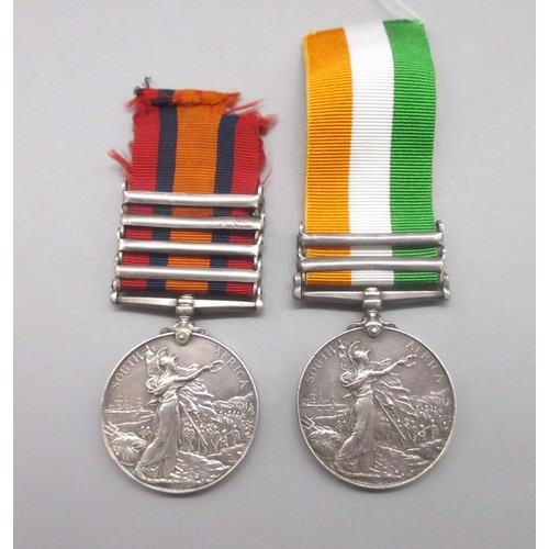 33 - Queens South Africa Medal with four clasps, South Africa 1901, Wittebergen, Transvaal, Cape Colony. ... 
