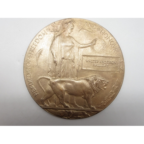 25 - British war medal 1914-18 and Victory medal To. CH. 1151-S- Pte. W. A. Halliday. R.M.L.I (ribbons se... 