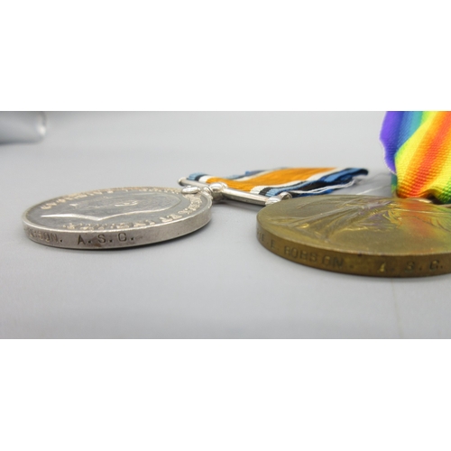 55 - WW1 star medal group to incl. 1914 star, British War medal 1914-18 and Victory medal To. TS 4137 Pte... 