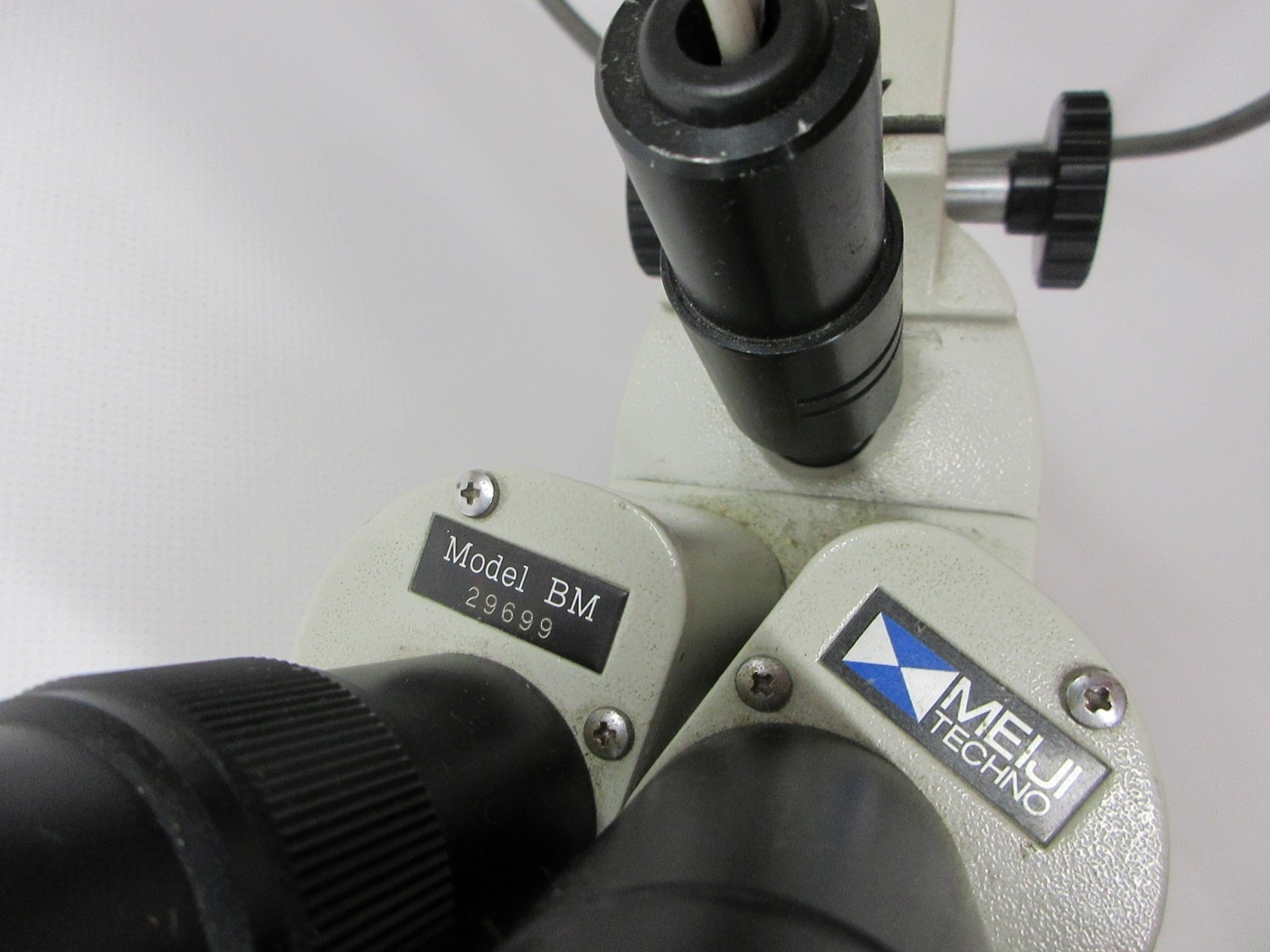 Meiji Techno electric microscope, a maritime periscope viewer and a ...