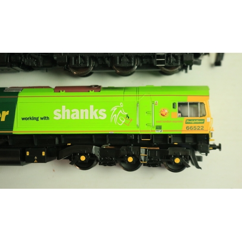 141 - Two OO gauge diesel electric locomotive models to include Hornby Rail Express limited edition exclus... 