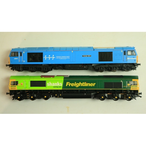 141 - Two OO gauge diesel electric locomotive models to include Hornby Rail Express limited edition exclus... 