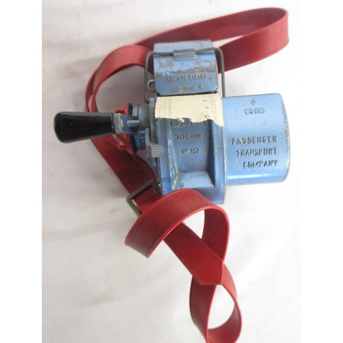 Bus conductor set to incl. Vintage 1960's Lone Star No.152 Roll Ticket ...