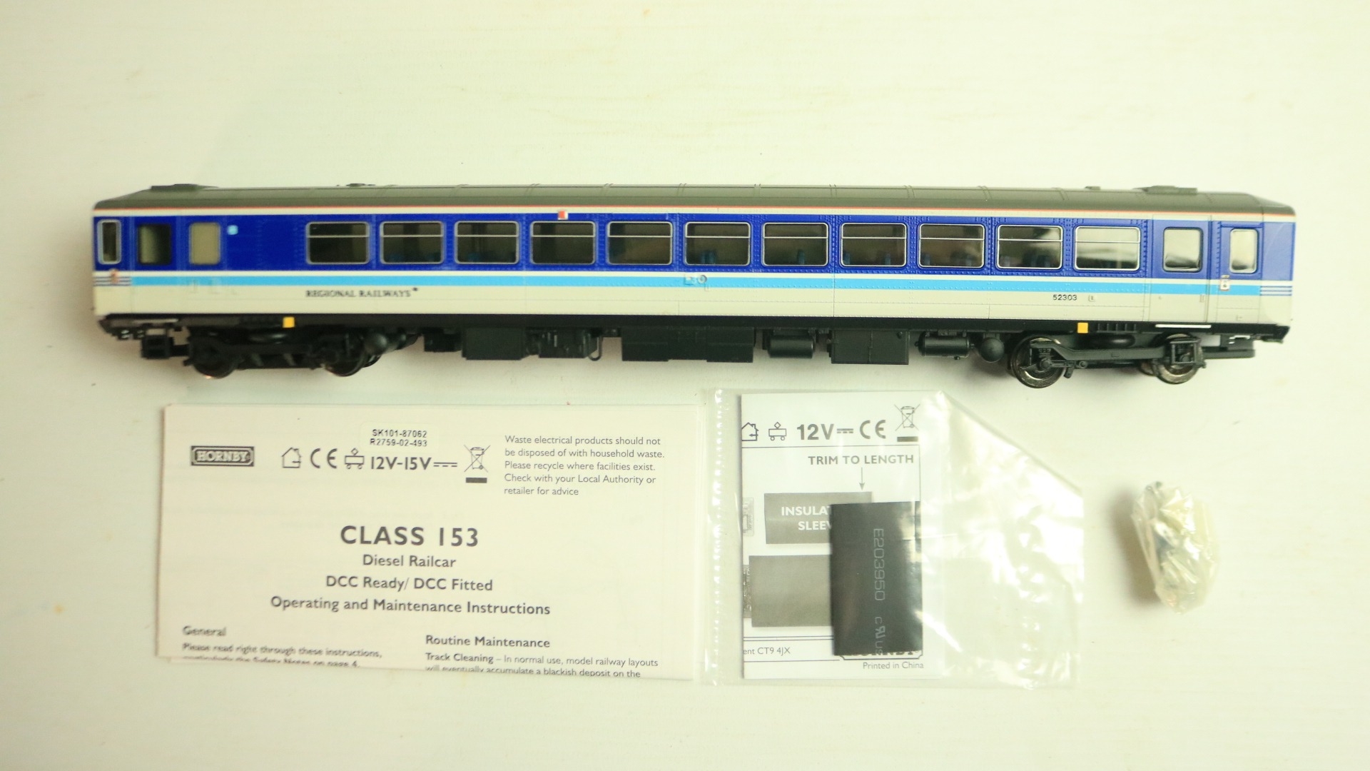 Collection of OO gauge Regional Railways DMU models to include Hornby ...