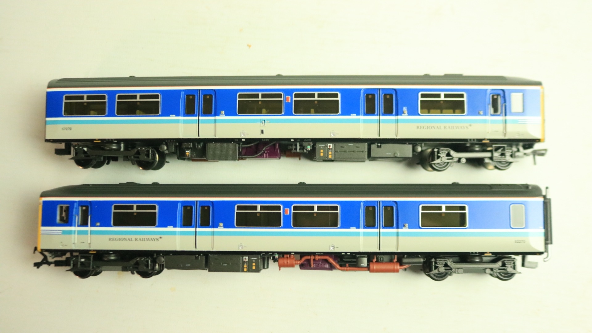 Collection of OO gauge Regional Railways DMU models to include Hornby ...
