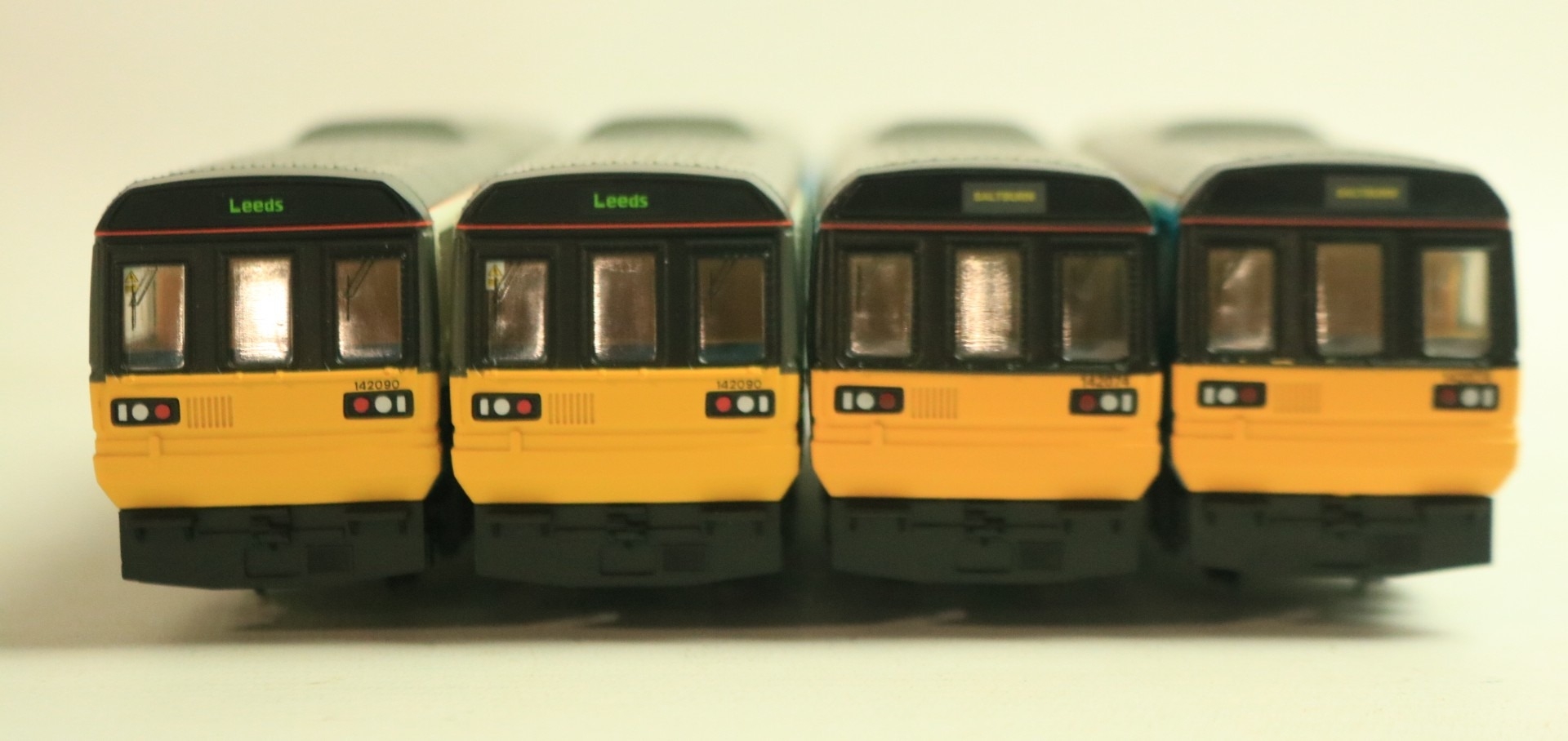Two OO gauge 2 car Class 142 Railbus models from Hornby to include ...