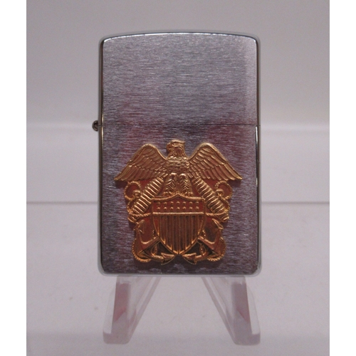 312 - Zippo 'Statue of Liberty' lighter and eight other Zippo lighters

Bradley's shipping £33.00 plus vat... 