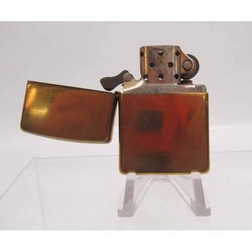 312 - Zippo 'Statue of Liberty' lighter and eight other Zippo lighters

Bradley's shipping £33.00 plus vat... 