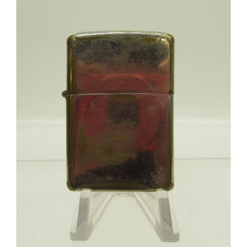 312 - Zippo 'Statue of Liberty' lighter and eight other Zippo lighters

Bradley's shipping £33.00 plus vat... 