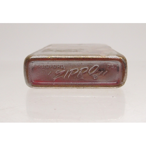 312 - Zippo 'Statue of Liberty' lighter and eight other Zippo lighters

Bradley's shipping £33.00 plus vat... 