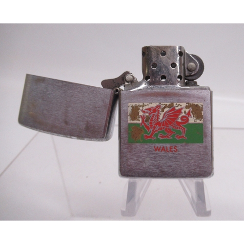 312 - Zippo 'Statue of Liberty' lighter and eight other Zippo lighters

Bradley's shipping £33.00 plus vat... 