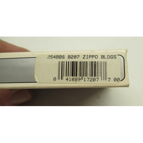 307 - Zippo 'Car' lighter with matching key ring in presentation tin with outer sleeve, Zippo '1947 Zippo ... 