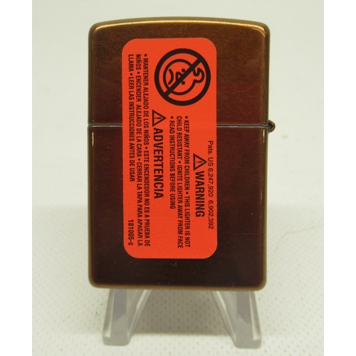 307 - Zippo 'Car' lighter with matching key ring in presentation tin with outer sleeve, Zippo '1947 Zippo ... 