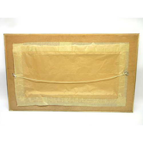 705 - Tiplady (British Contemporary) wildlife oil painting on board depicting a pair/romp of otters by the... 