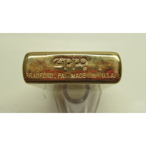 288 - Zippo 'D-Day Normandy, 50 Years 1944-1994, Allied Heroes Collectors Edition', set of four brass ligh... 