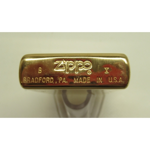 288 - Zippo 'D-Day Normandy, 50 Years 1944-1994, Allied Heroes Collectors Edition', set of four brass ligh... 