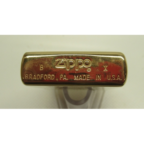 288 - Zippo 'D-Day Normandy, 50 Years 1944-1994, Allied Heroes Collectors Edition', set of four brass ligh... 