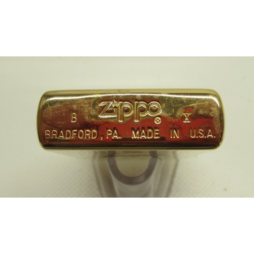 288 - Zippo 'D-Day Normandy, 50 Years 1944-1994, Allied Heroes Collectors Edition', set of four brass ligh... 