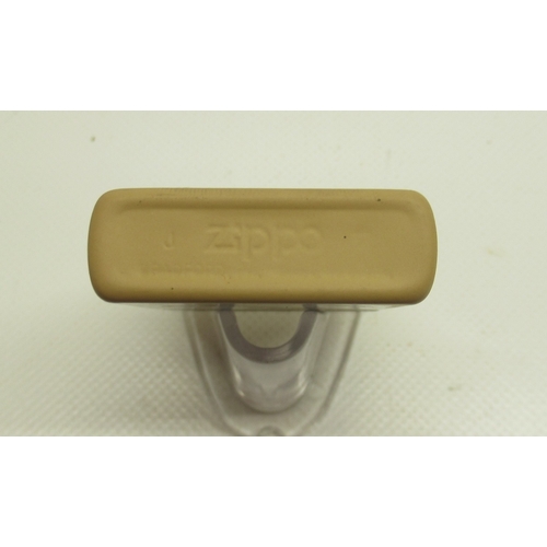 299 - Zippo 'Operation Desert Storm' camouflage lighter'; Zippo 'United States of America' chrome lighter ... 