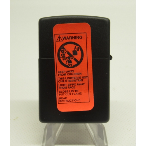 299 - Zippo 'Operation Desert Storm' camouflage lighter'; Zippo 'United States of America' chrome lighter ... 