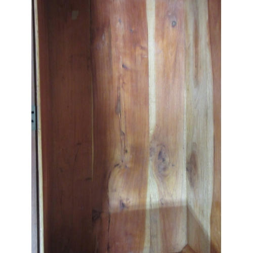 354 - Victorian hardwood blanket box, with hinged top on later shaped feet, W117cm D60cm H63cm

Shipping P... 