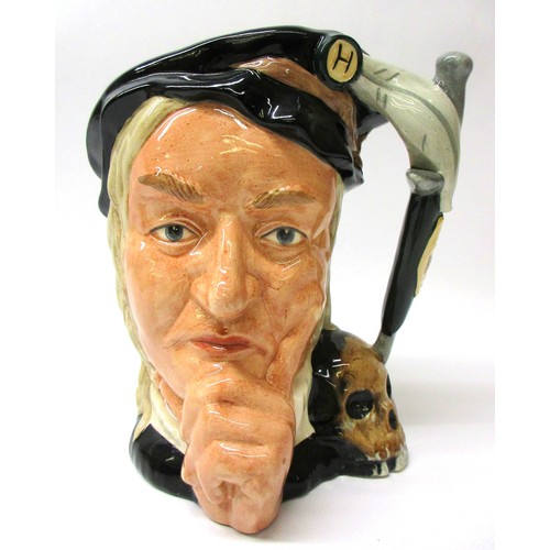 782 - Collection of Royal Doulton fictional-themed character jugs, all hand-made & hand-decorated, compris... 