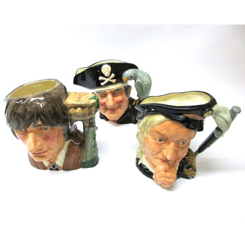 782 - Collection of Royal Doulton fictional-themed character jugs, all hand-made & hand-decorated, compris... 