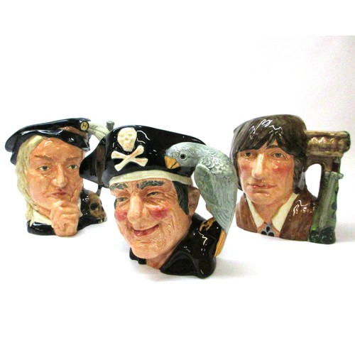 782 - Collection of Royal Doulton fictional-themed character jugs, all hand-made & hand-decorated, compris... 