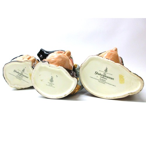 782 - Collection of Royal Doulton fictional-themed character jugs, all hand-made & hand-decorated, compris... 