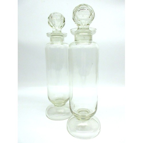 793 - Selection of decorative glassware inc. decanters and tumblers comprising mid-century modernist & geo... 