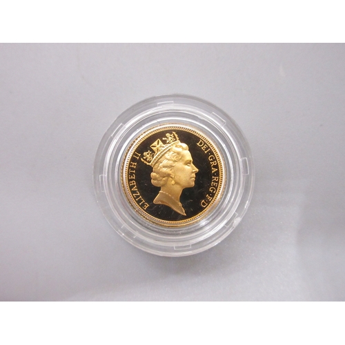 47 - The 1996 United Kingdom Gold Proof Three-Coin Sovereign Set No. 0460/1250, comprising Half-Sovereign... 