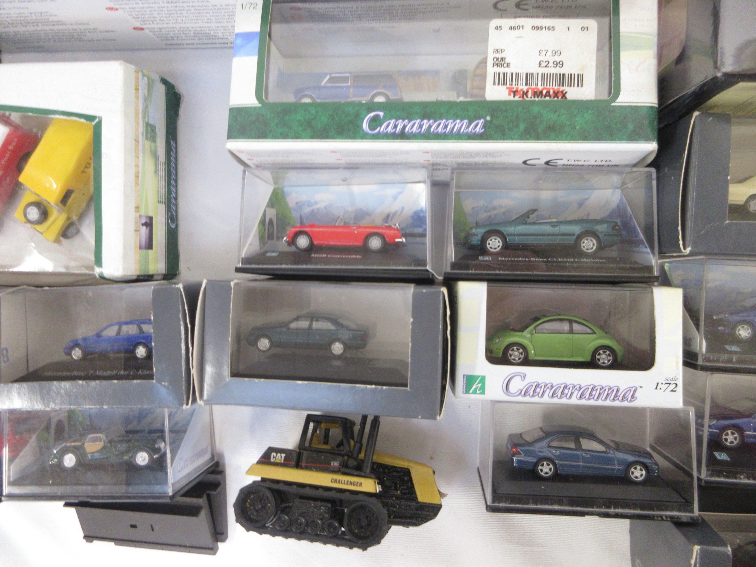 Assorted collection of mostly model 1/72/76 scale model cars to incl ...