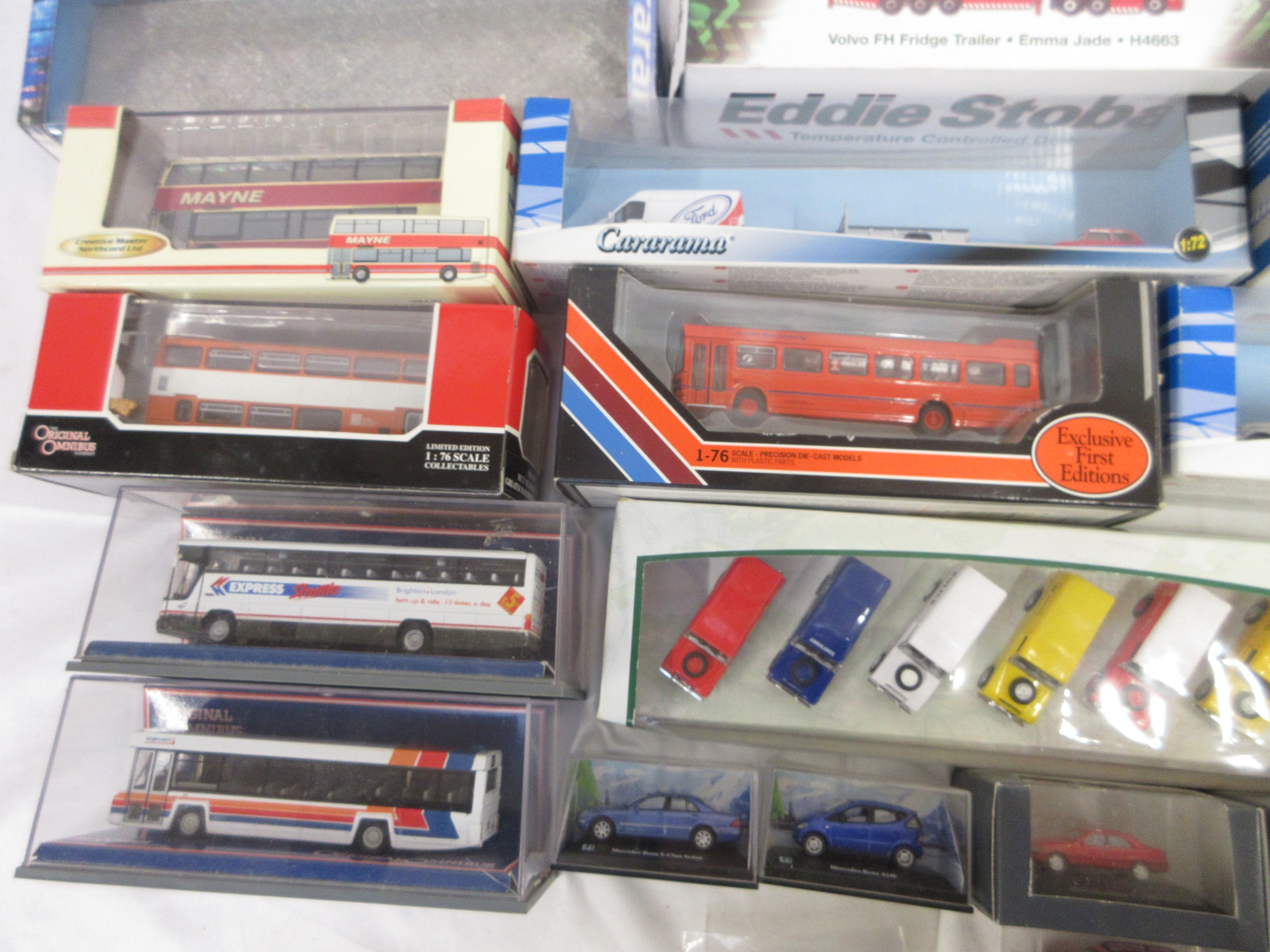 Assorted collection of mostly model 1/72/76 scale model cars to incl ...