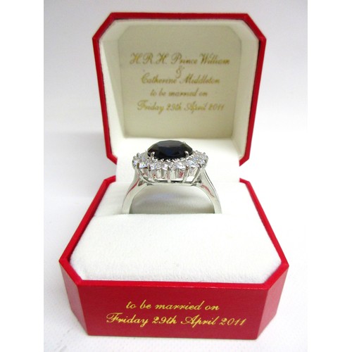 627 - Great British Teddy Bear Company's Limited Edition HRH William the Royal Engagement commemorative be... 